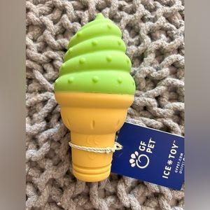 Dog Toy that freezes for summer.